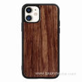 Simple Shockproof Bamboo Wood Phone Case for iPhone